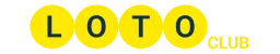 Логотип для футера Лото Клуб желтого цвета с черным
